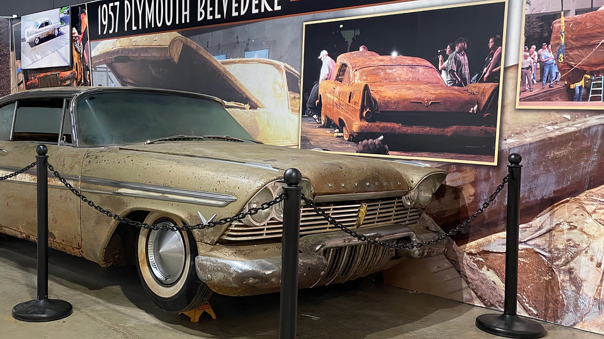 Miss Belvedere no Museu de Atrações Históricas de Automóveis