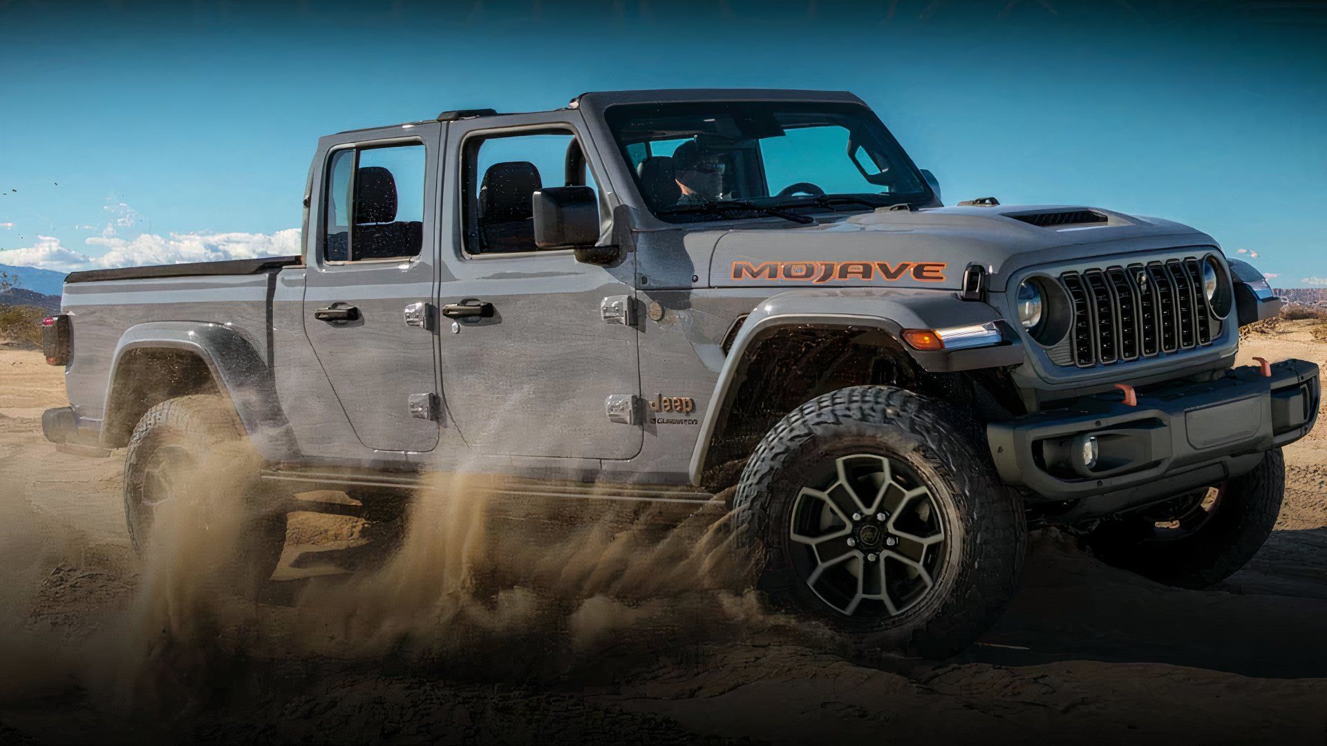 Dunas de areia 2024 Jeep Gladiator