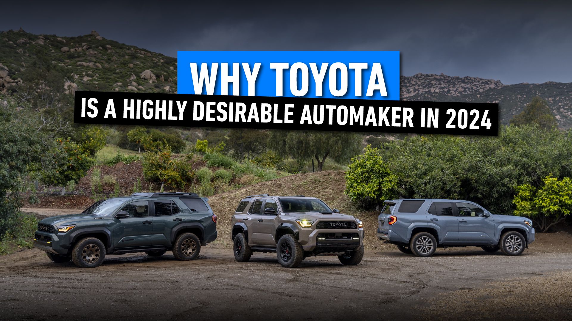 Why Toyota Has A Highly Desirable Automaker In 2024