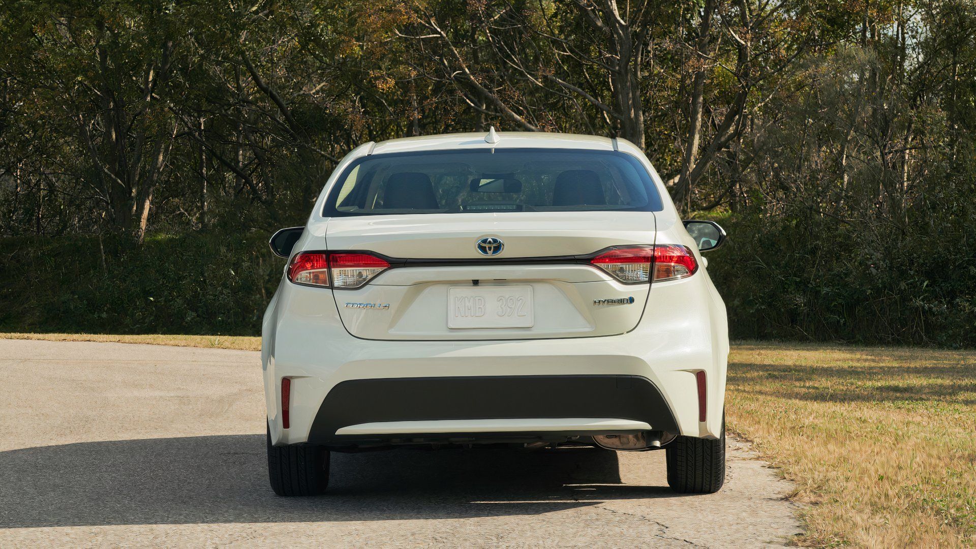 2020 Toyota Corolla Hybrid parked outdoors