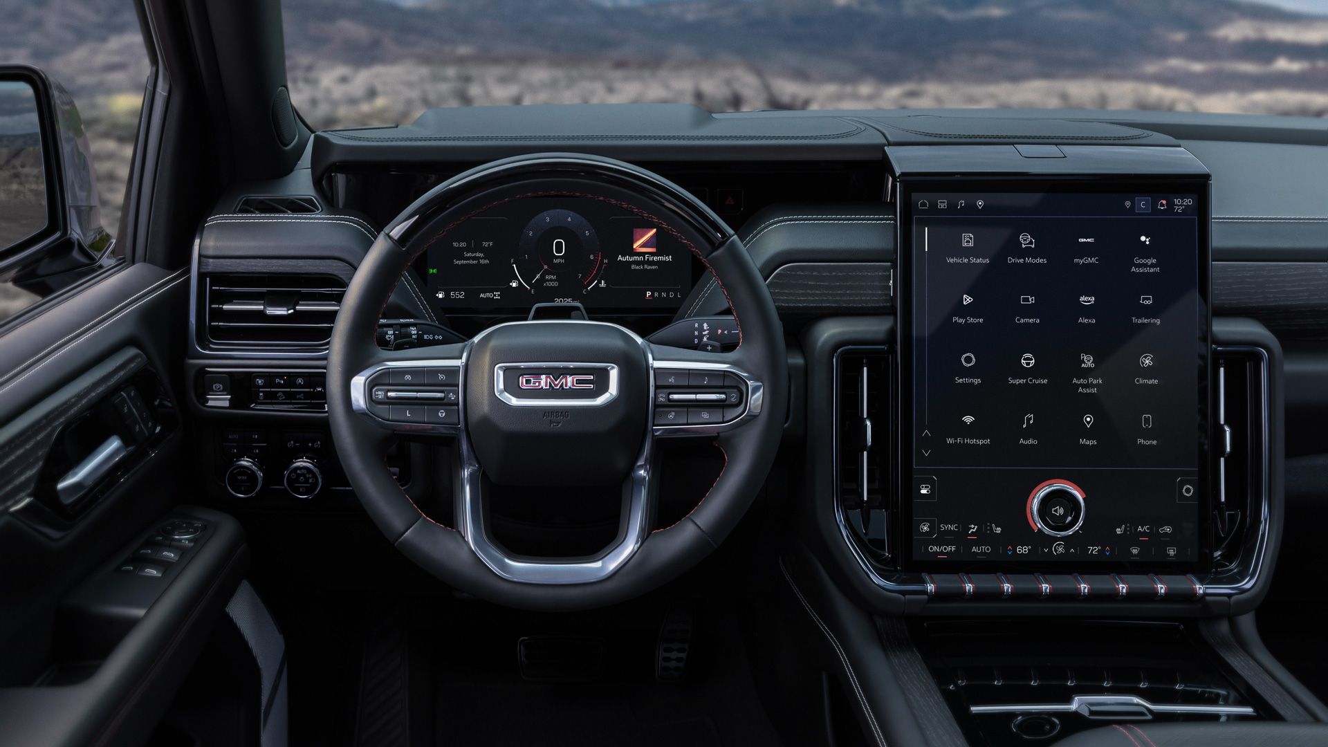 2025-gmc-yukon-at4-ultimate interior lado do motorista