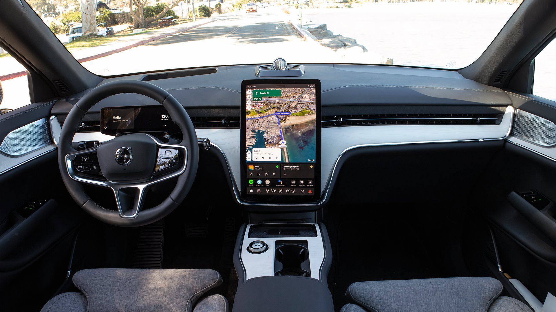 2025 Volvo EX90 Full Dashboard TopSpeed