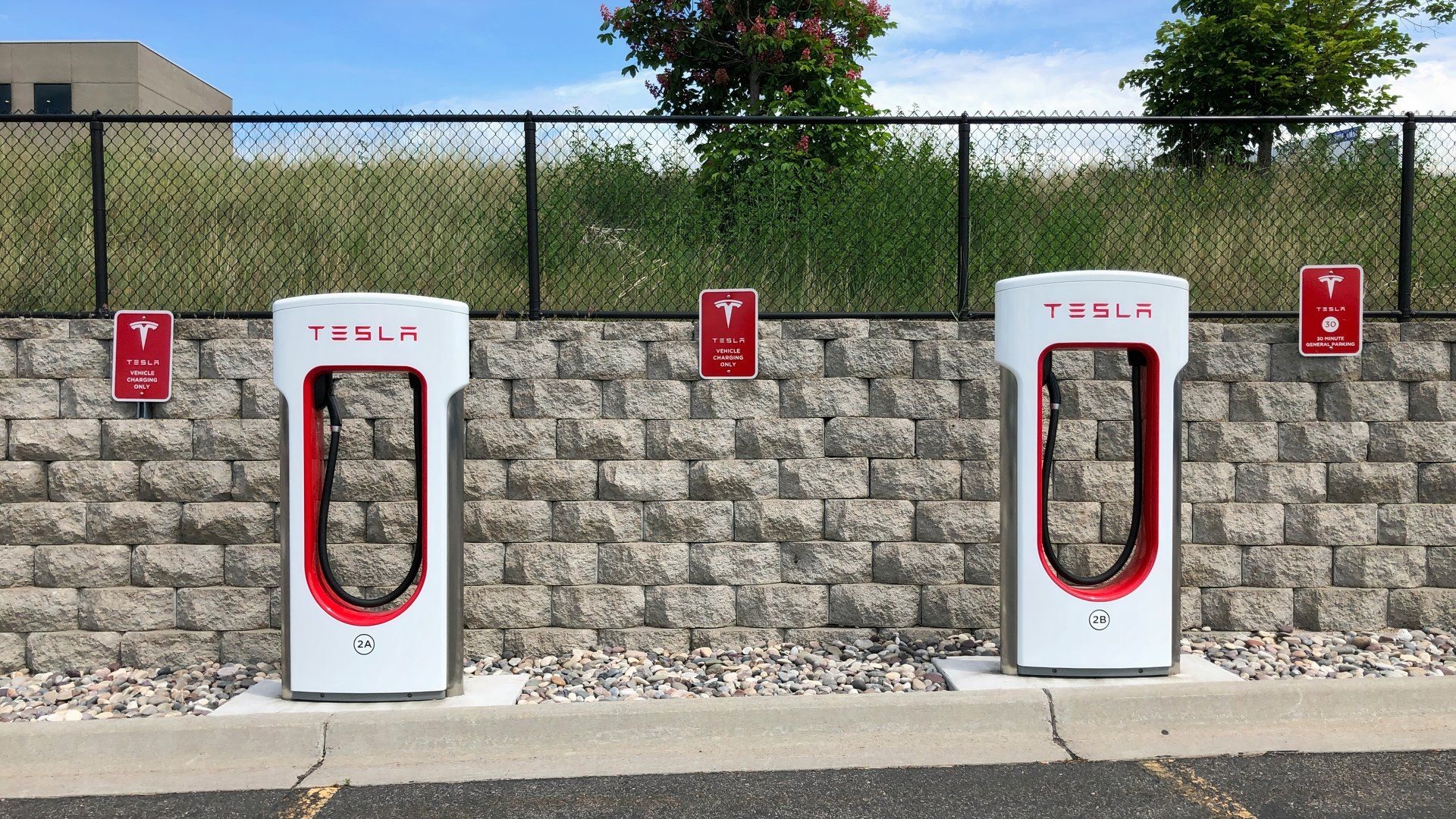 Tesla Supercharger Stations