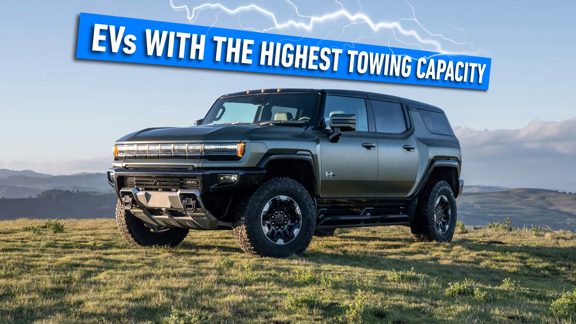 2021 hummer ev towing capacity sales
