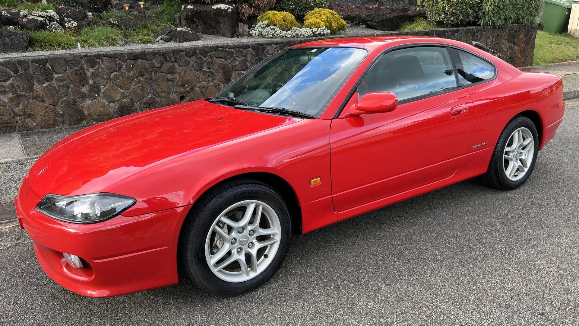 1999 Nissan Silvia Spec-R frente 3/4 tiro