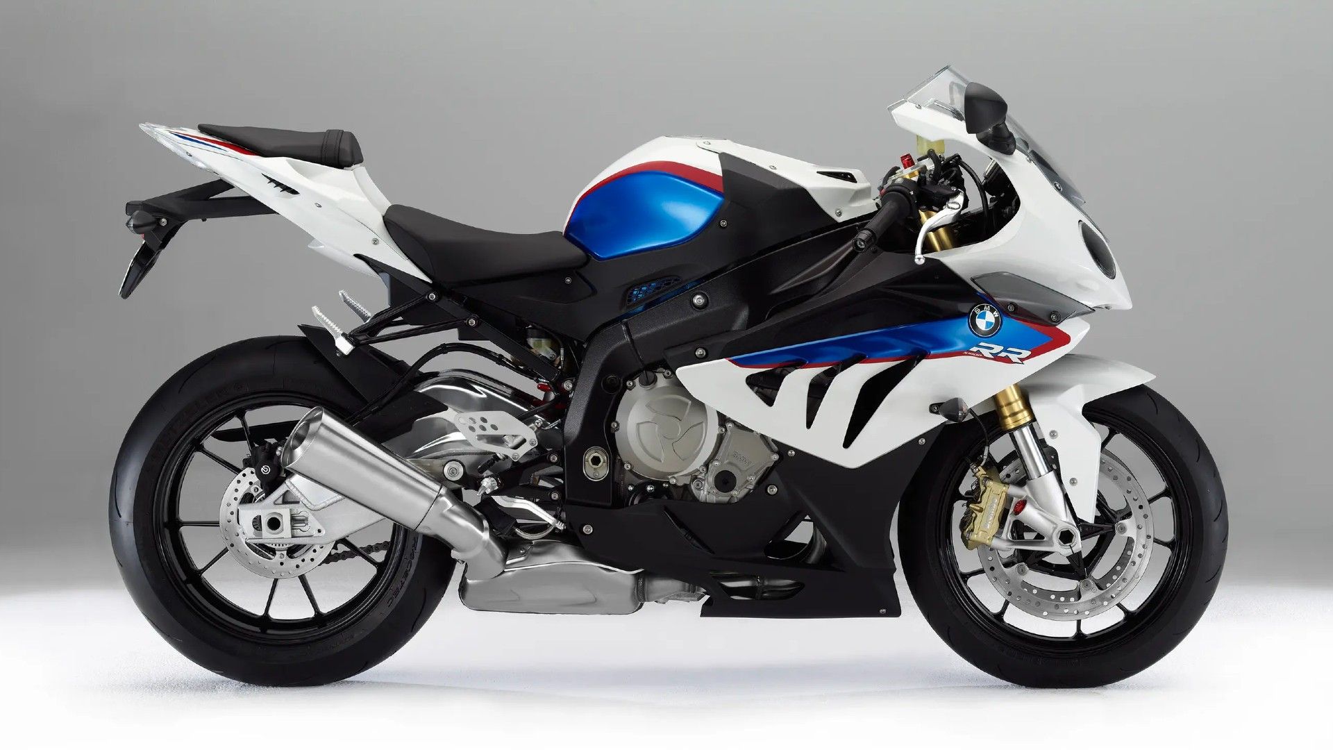 2012 BMW S 1000 RR Side view Blue