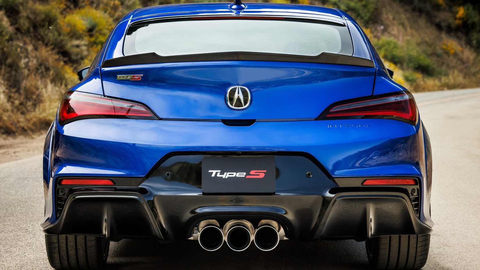 2024 Acura Integra Type S rear fascia