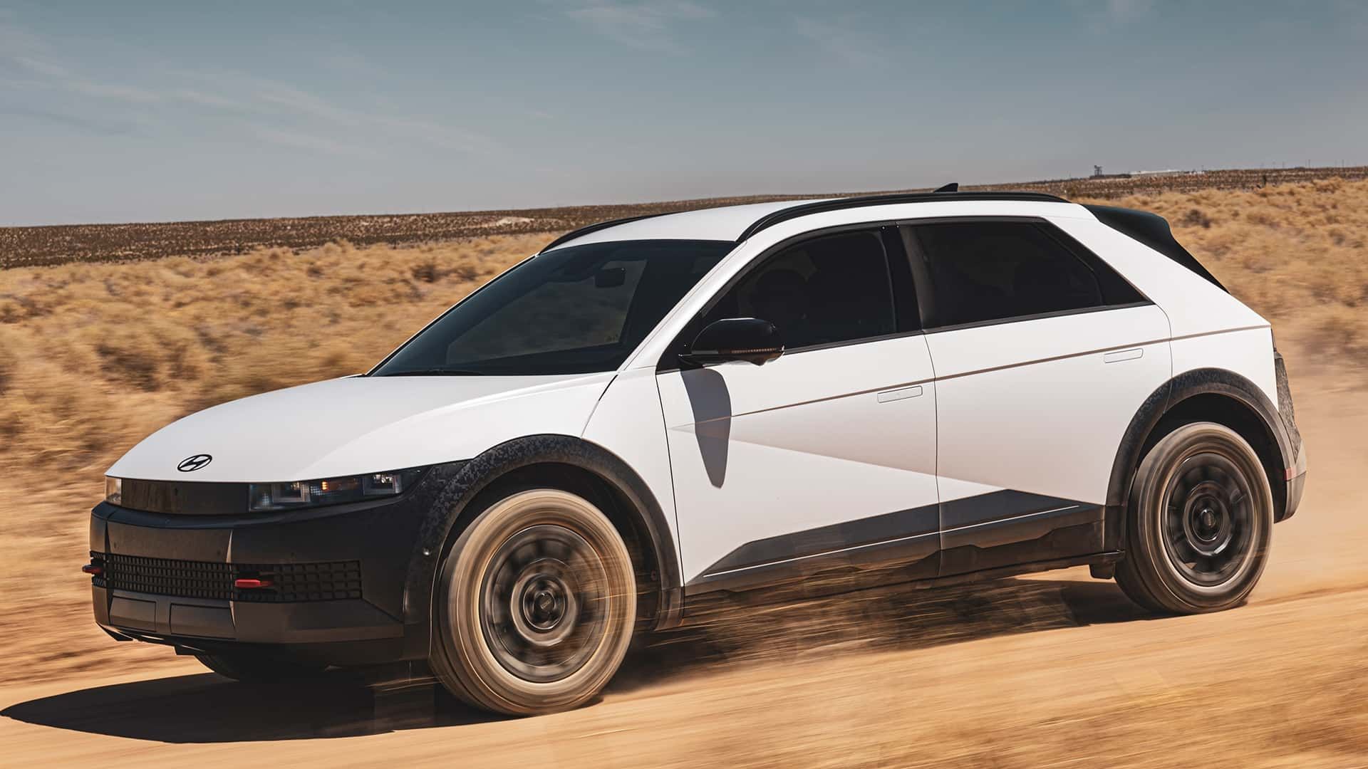 white 2025 Hyundai IONIQ 5 XRT