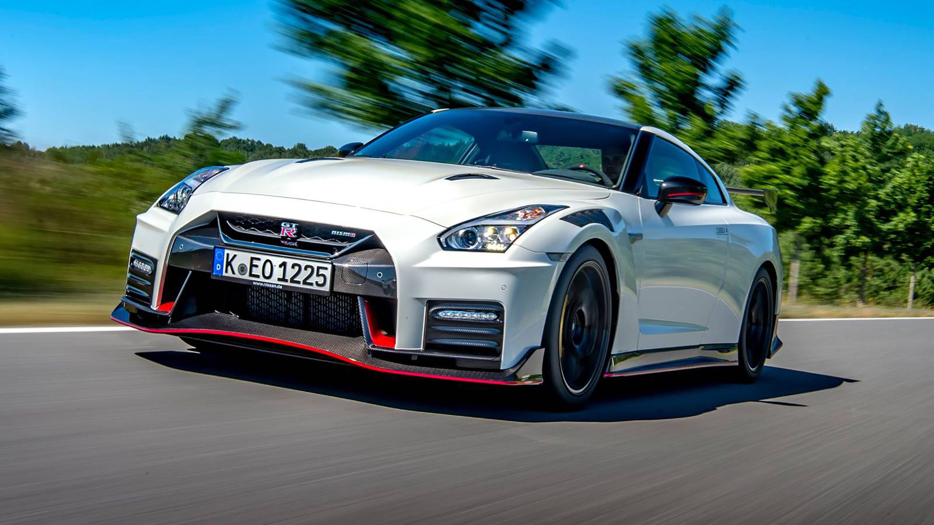 a-front-left-hand-side-perspective-shot-of-a-nissan-gt-r-nismo 10 Cheap Sports Cars That Can Keep Up With A BMW M4