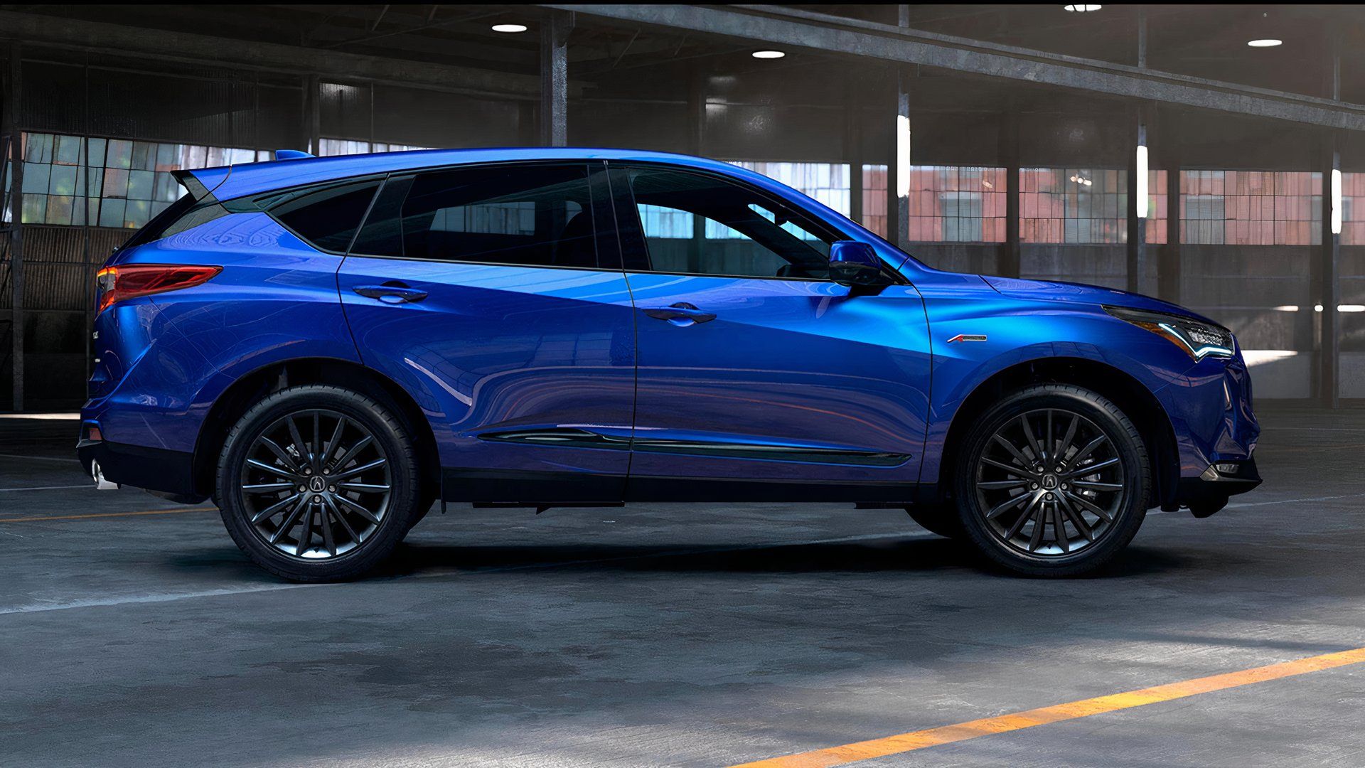 A right hand-side view of a 2024 Acura RDX