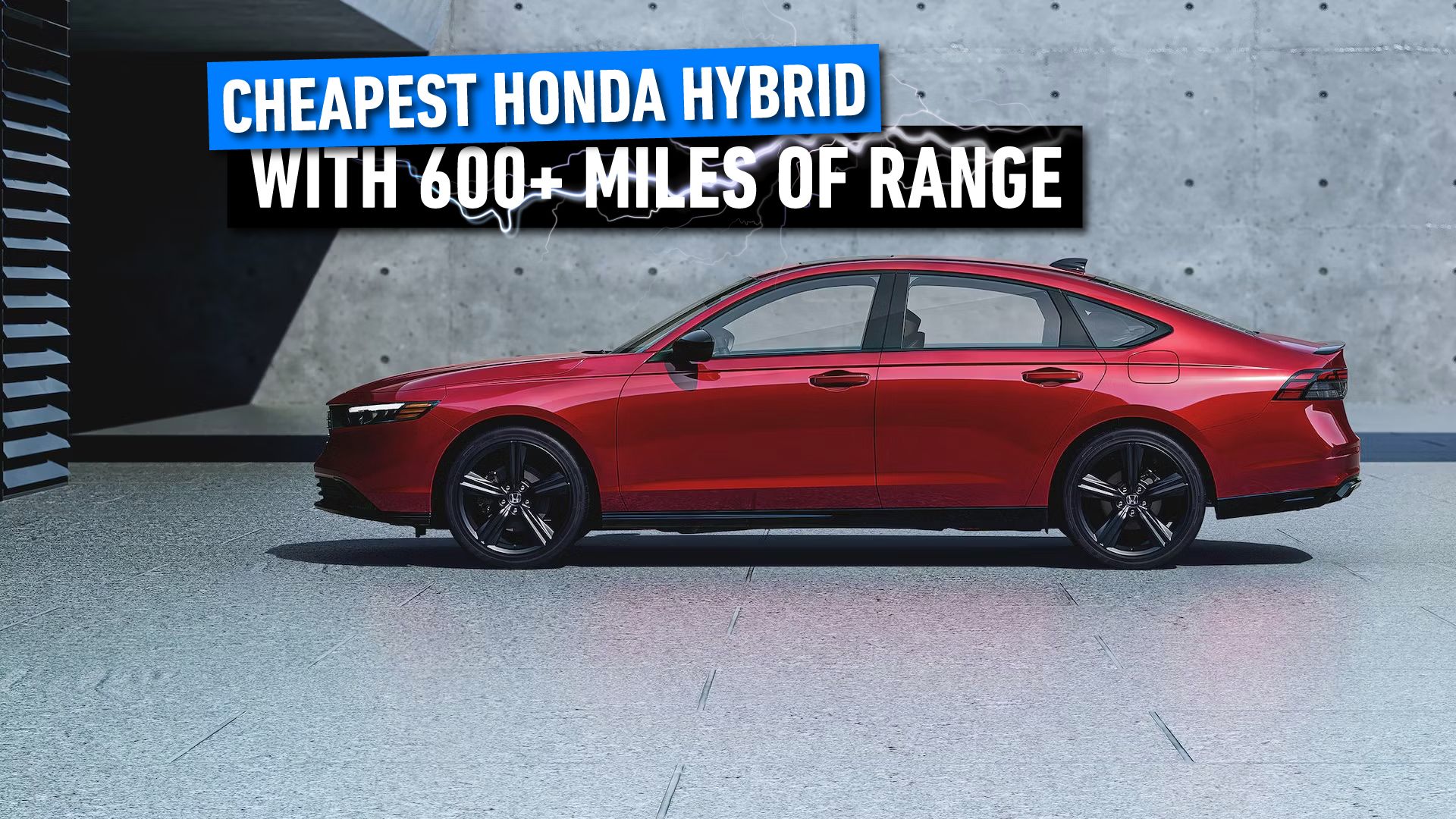 The Cheapest Honda Hybrid Vehicle With More Than 600 Miles Of Range