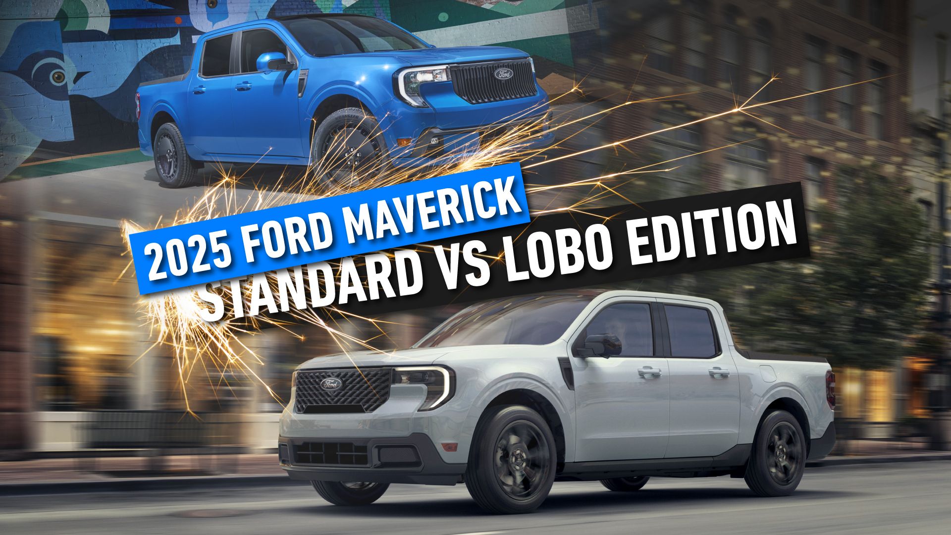 How different is the 2025 maverick from the lobo street truck edition 
