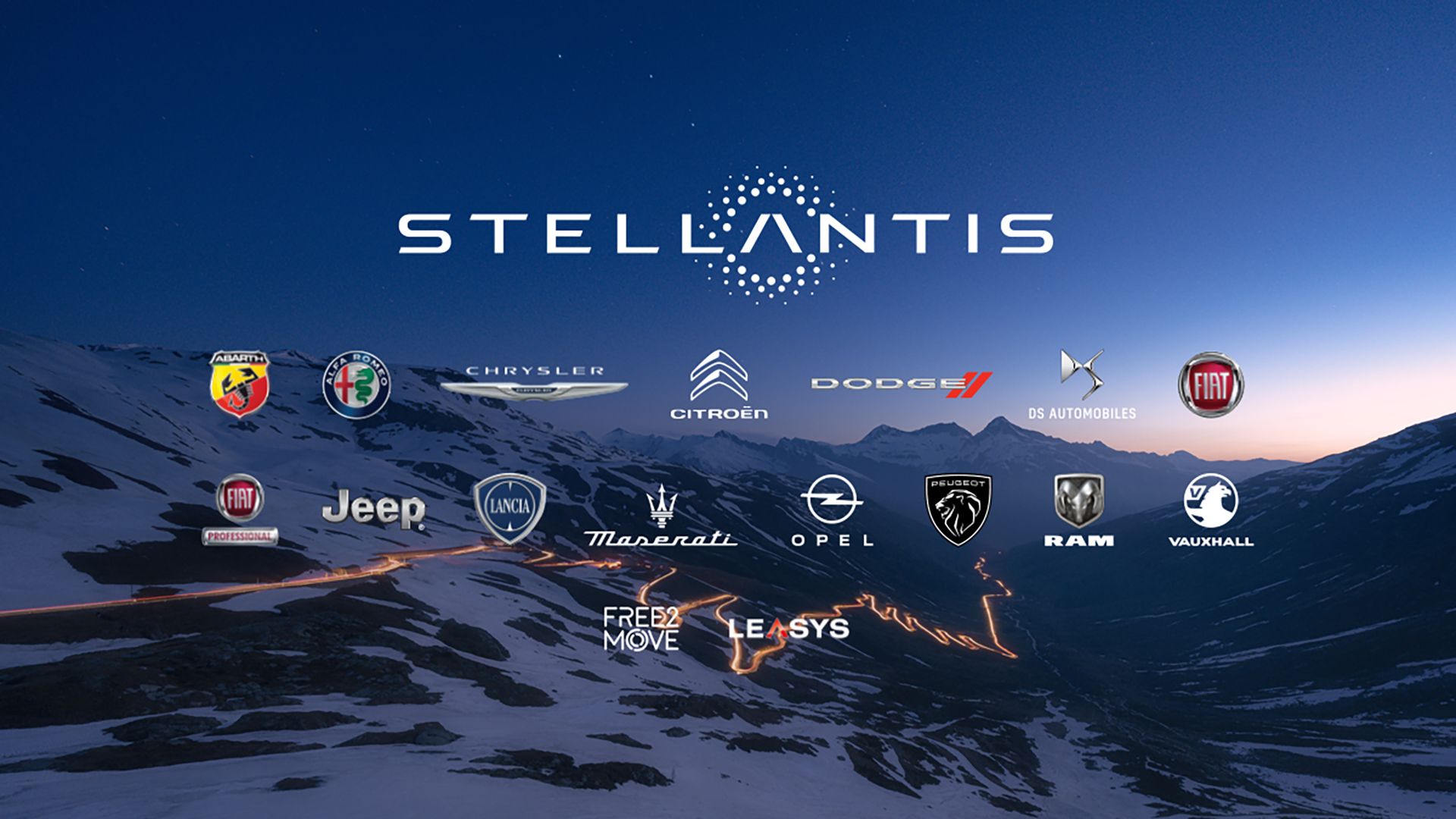 Marcas de logotipos Stellantis