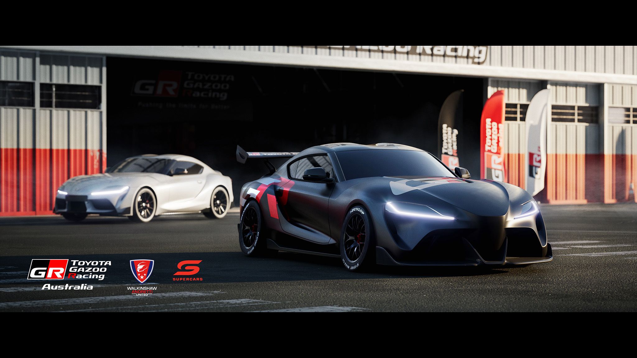Toyota Gazoo Racing - Carro de corrida Supra com motor V-8-7
