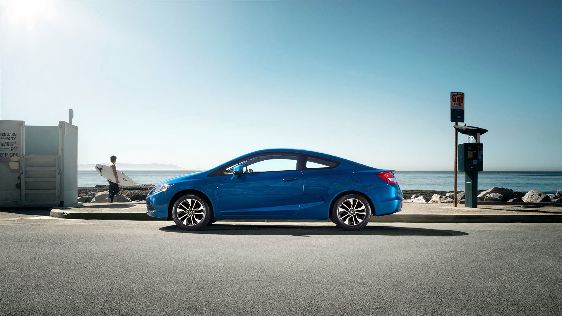 2013 Honda Civic EX-L side static