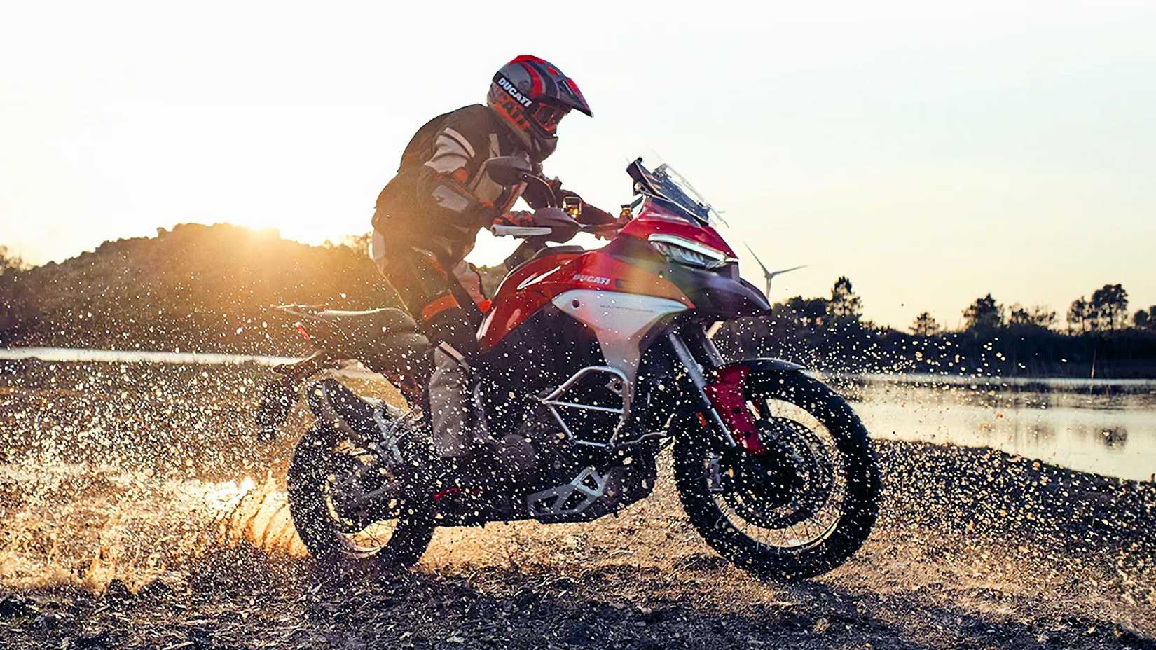Rider on a 2024 Ducati Multistrada V4 S