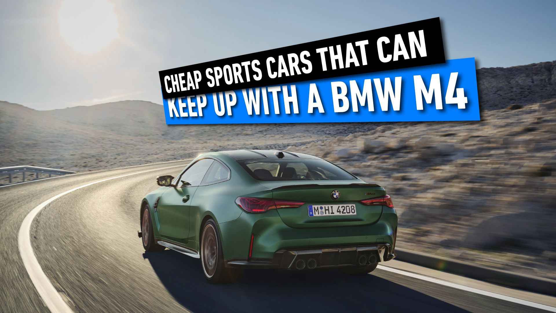 10 Cheap Sports Cars That Can Keep Up With A BMW M4