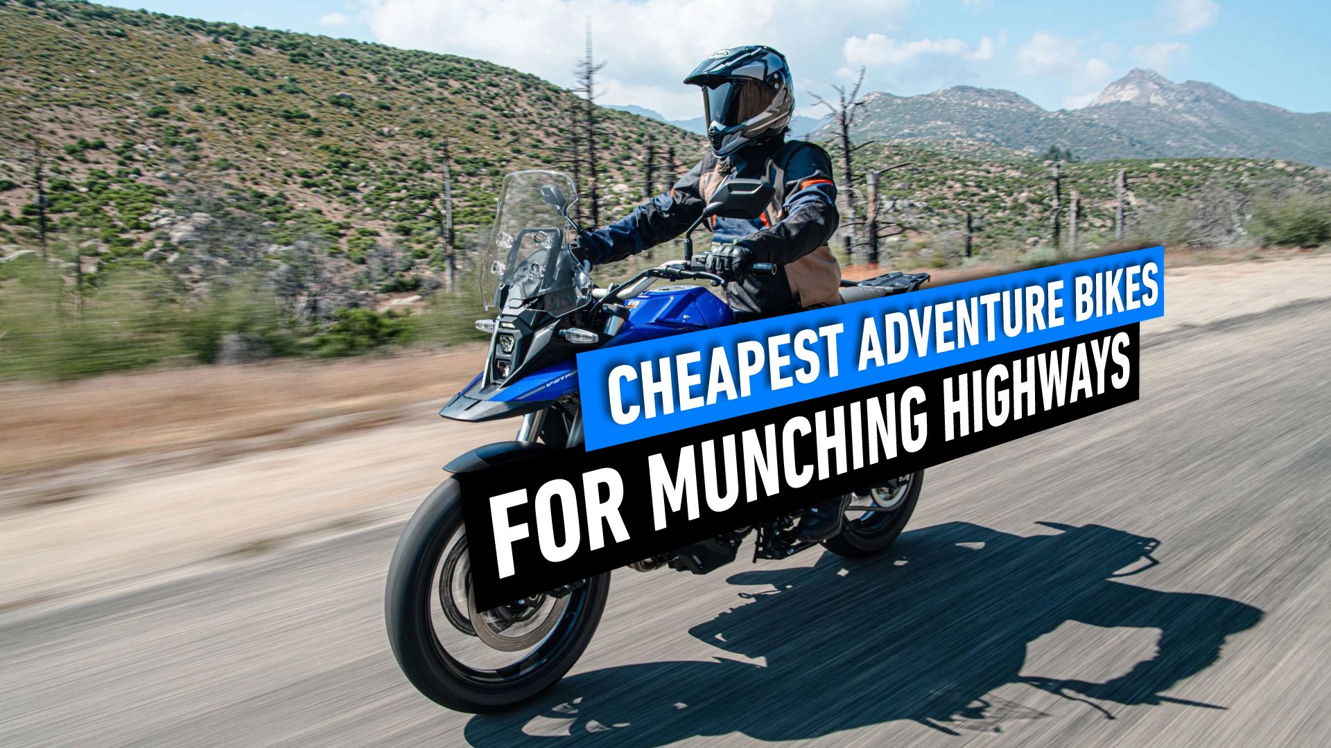 10 Cheapest Adventure Bikes For Munching Highways