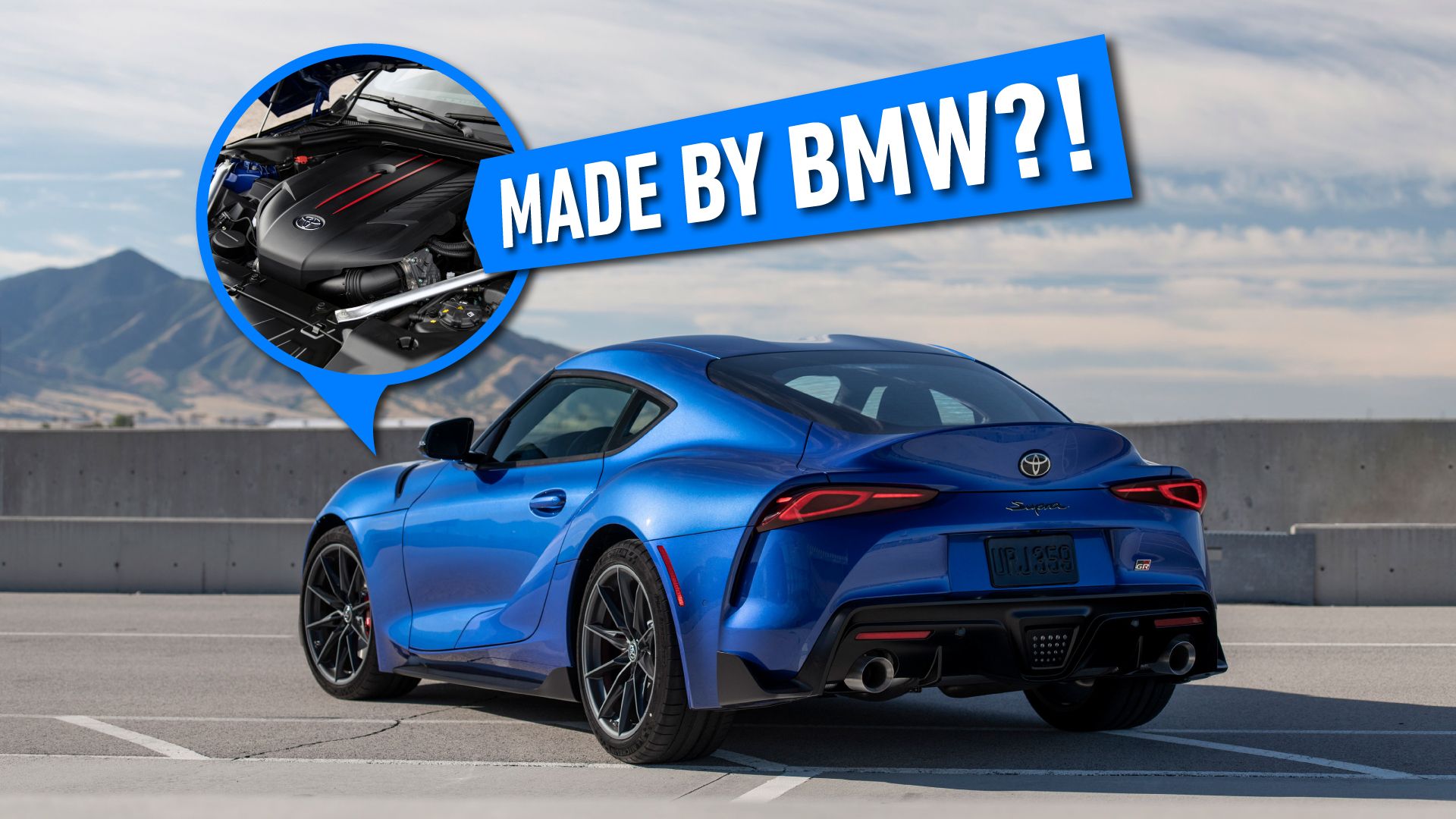 Here’s Why The Toyota Supra Uses A BMW Engine