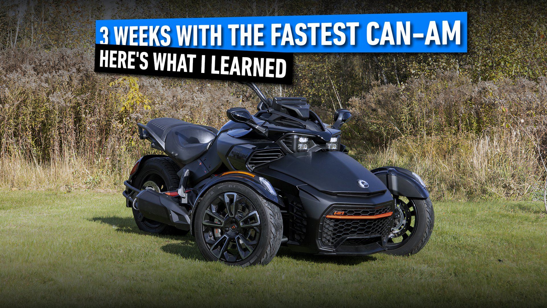 I Spent Three Weeks Riding Can-Am&rsquo;s Fastest Three-Wheeled 