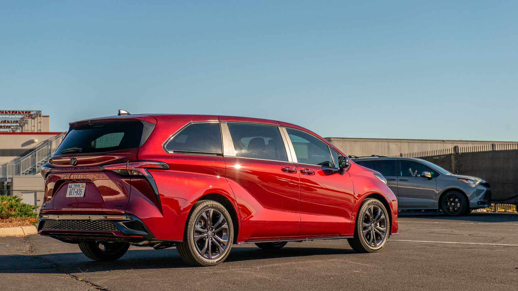 red 2025 Toyota Sienna