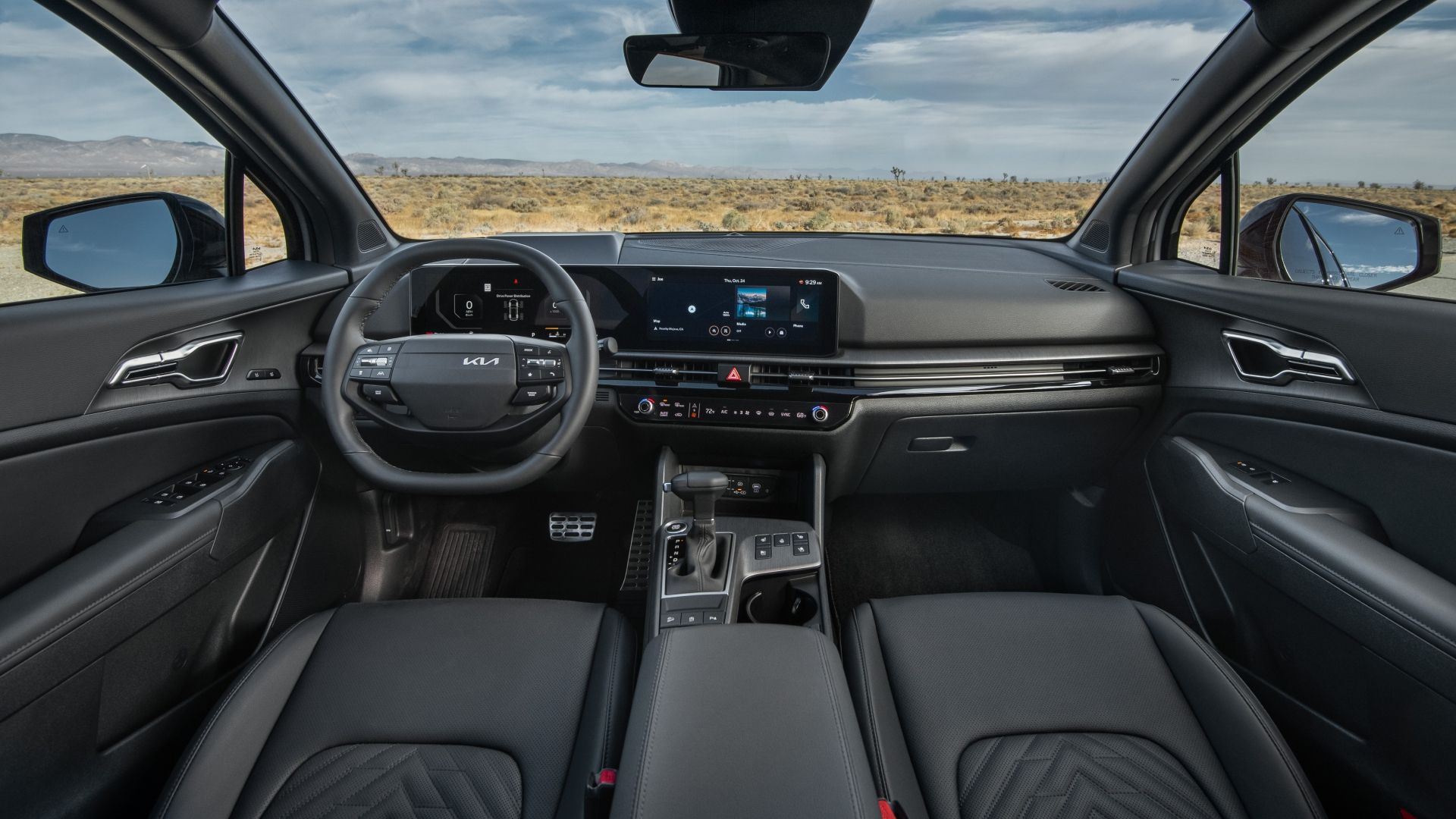 Foto do interior do Kia Sportage 2026
