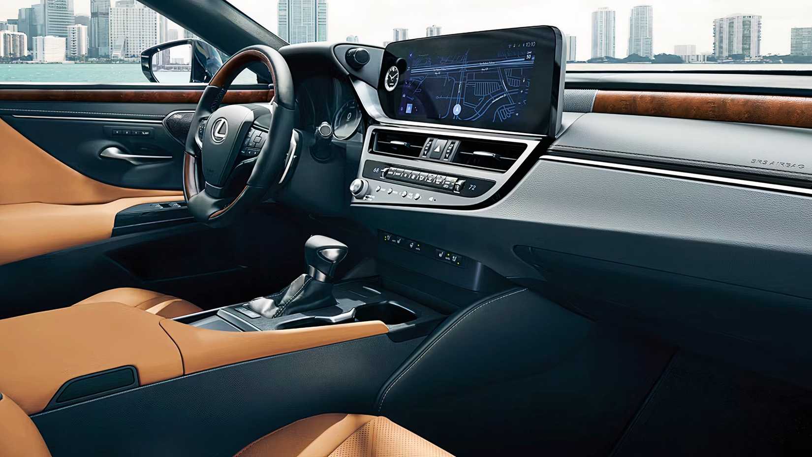 2025 Lexus ES 300h interior. 