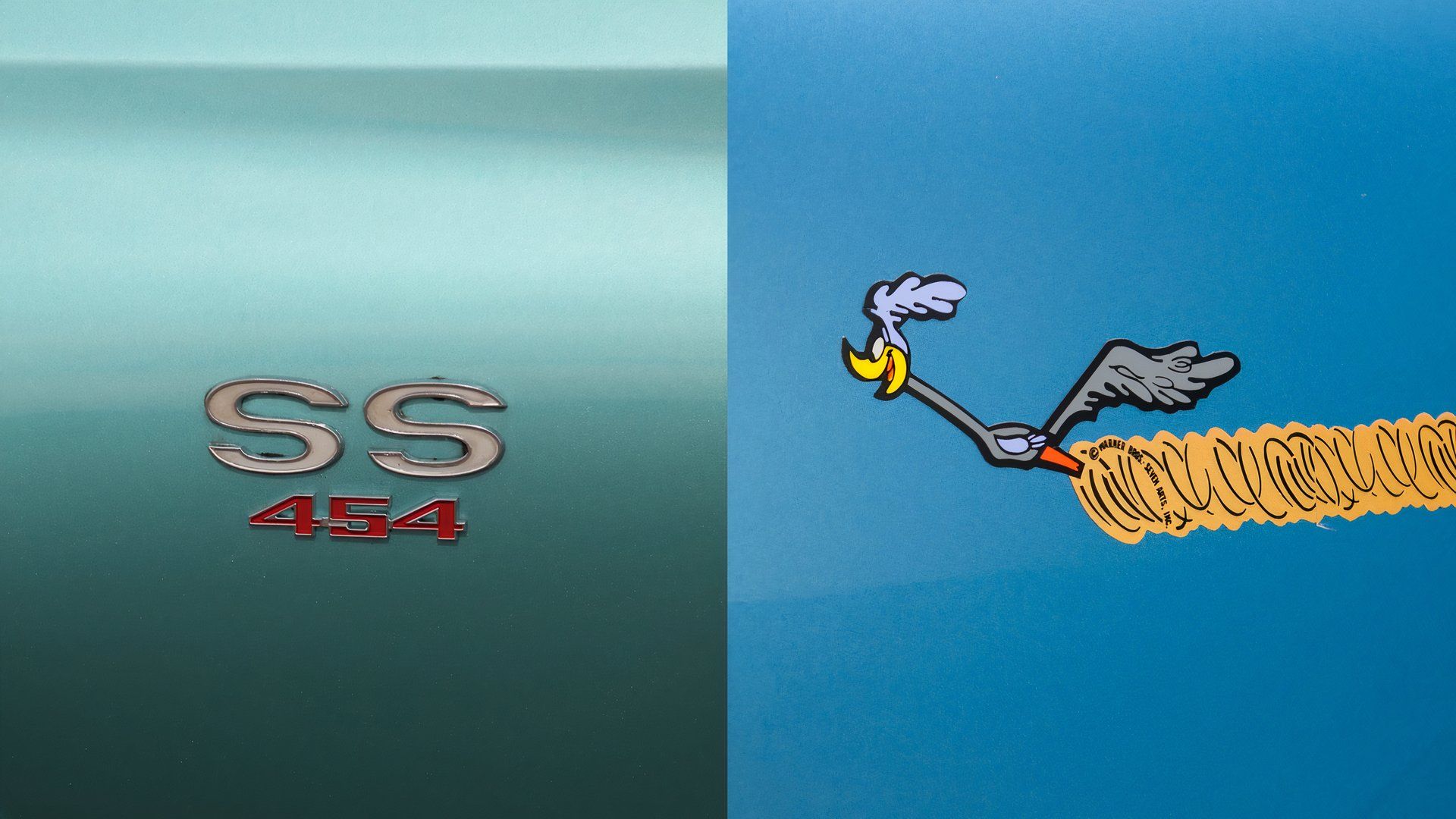 Fender badges of Chevelle SS and Road Runner