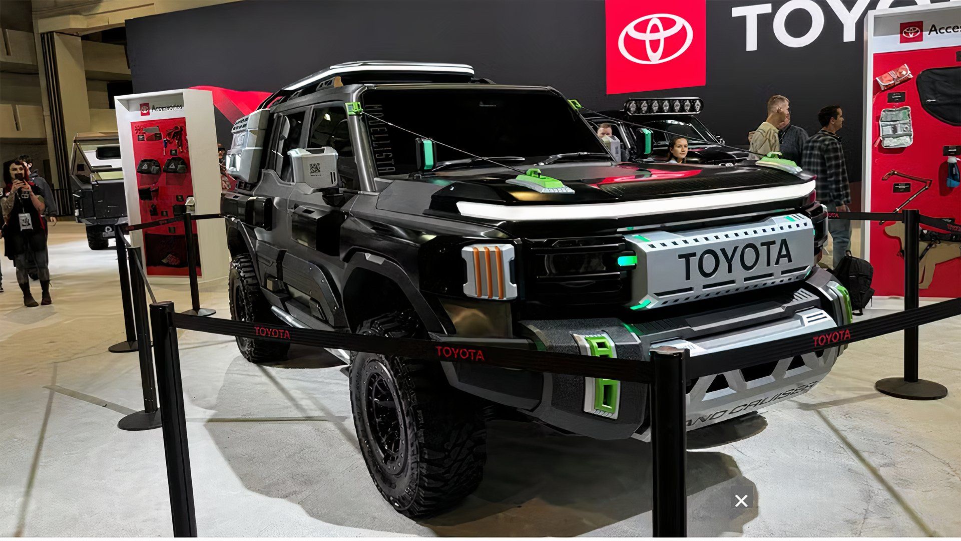 The Modellista Overland Vision Concept Is A Toyota Land Cruiser Built ...