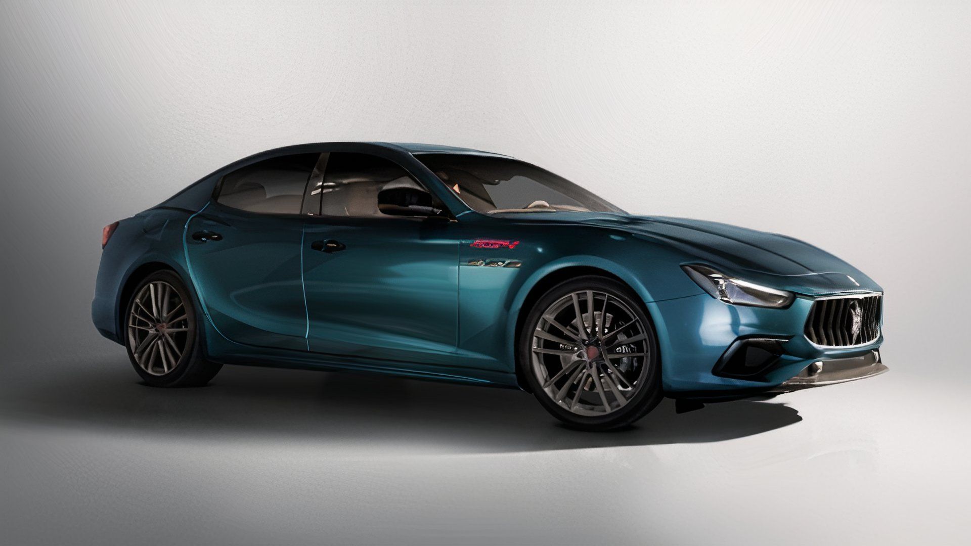 MAserati Ghibli 334 Ultima, frente 3/4