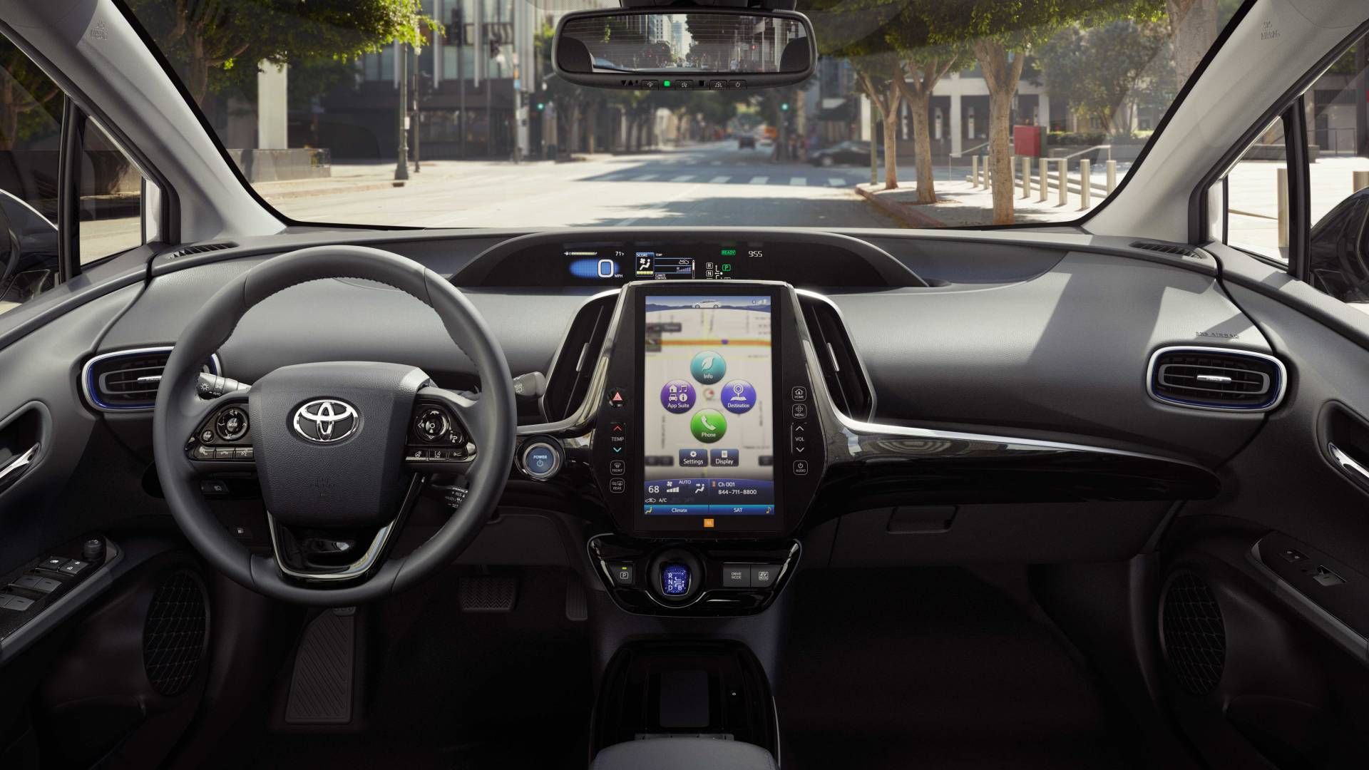 2019 Toyota Prius interior
