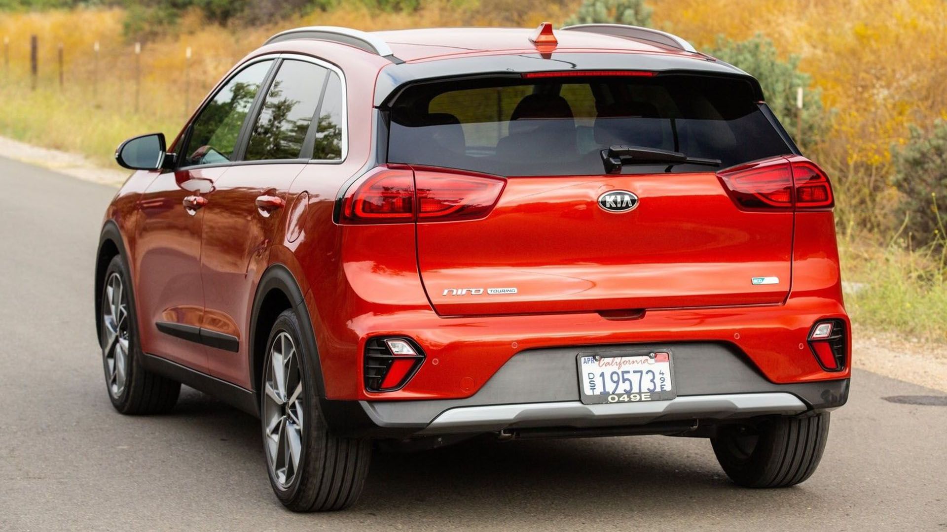 Rear of a 2022 Kia Niro Plug-in Hybrid
