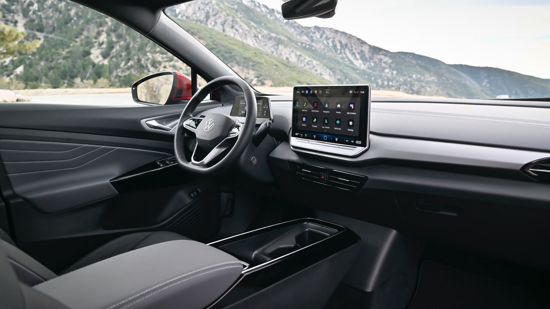 2024 Volkswagen ID.4 interior dash from passenger side