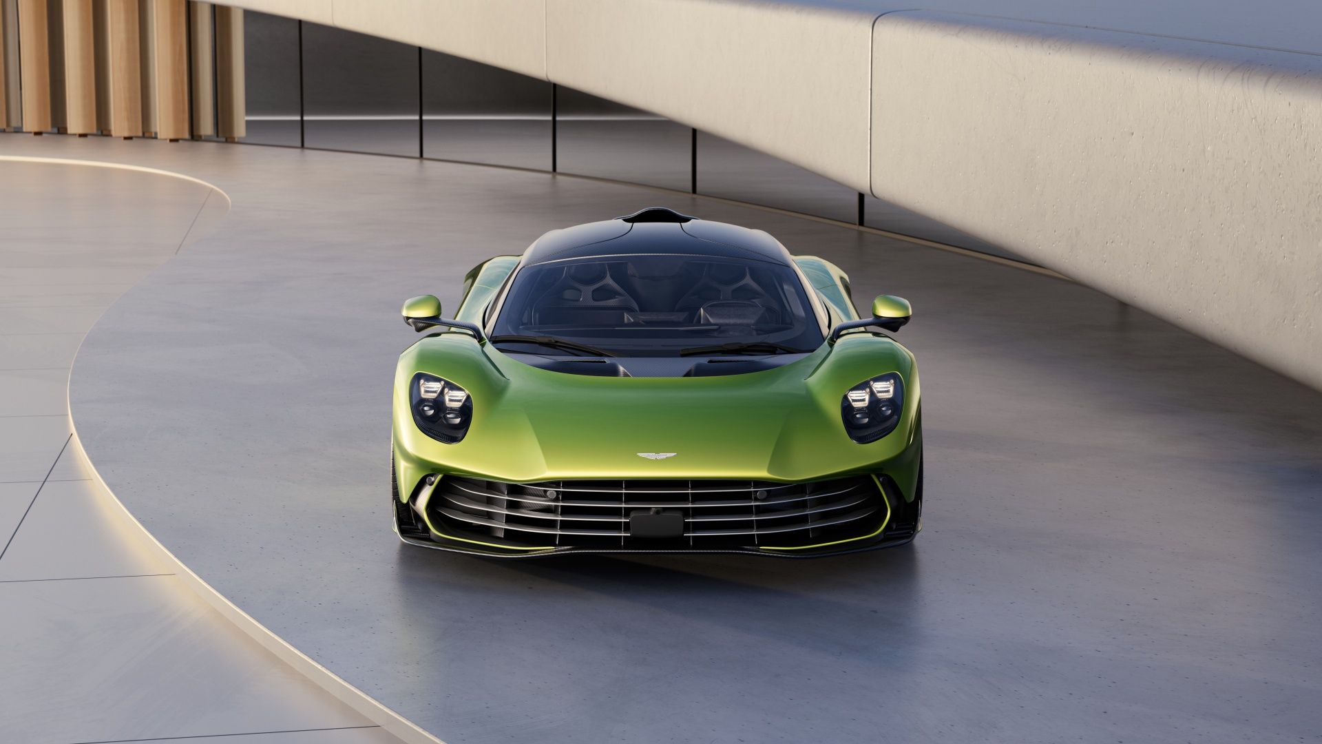 Frente Aston Martin Valhalla