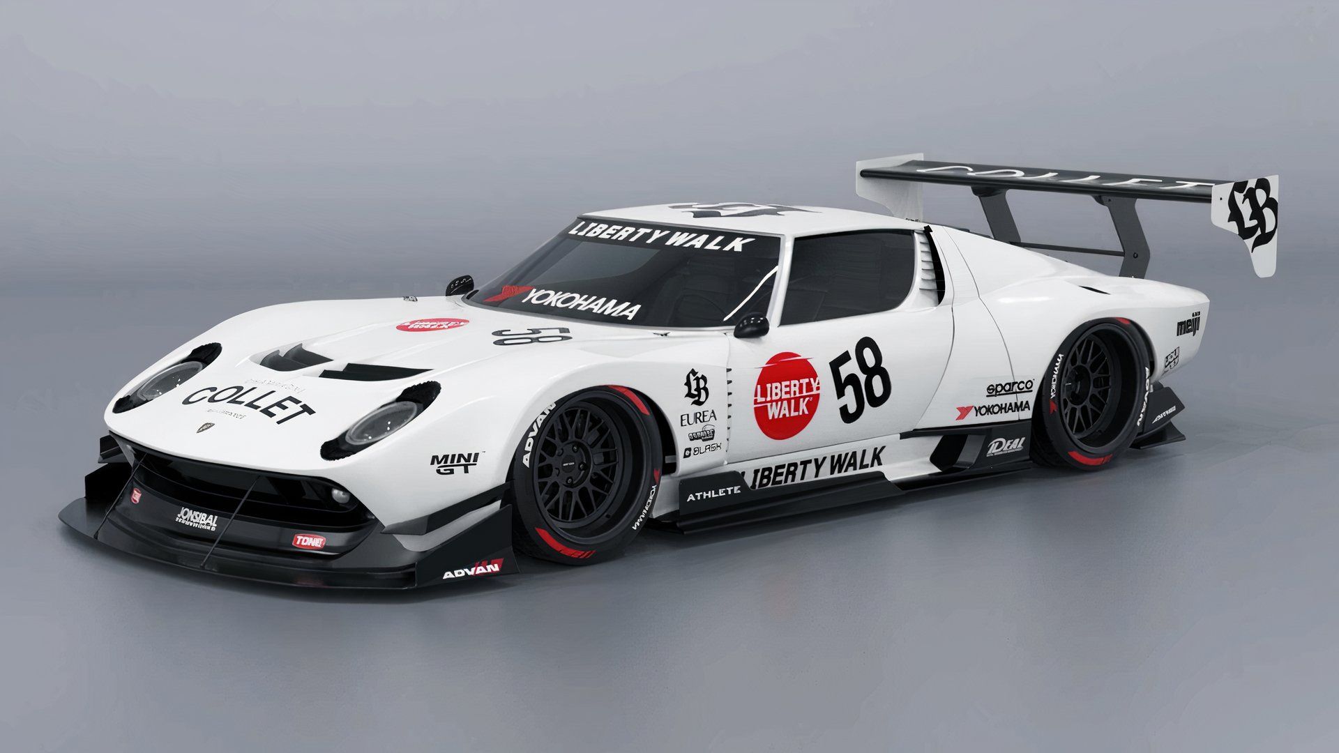 Widebody Lamborghini Miura May infuriate Classic Supercar