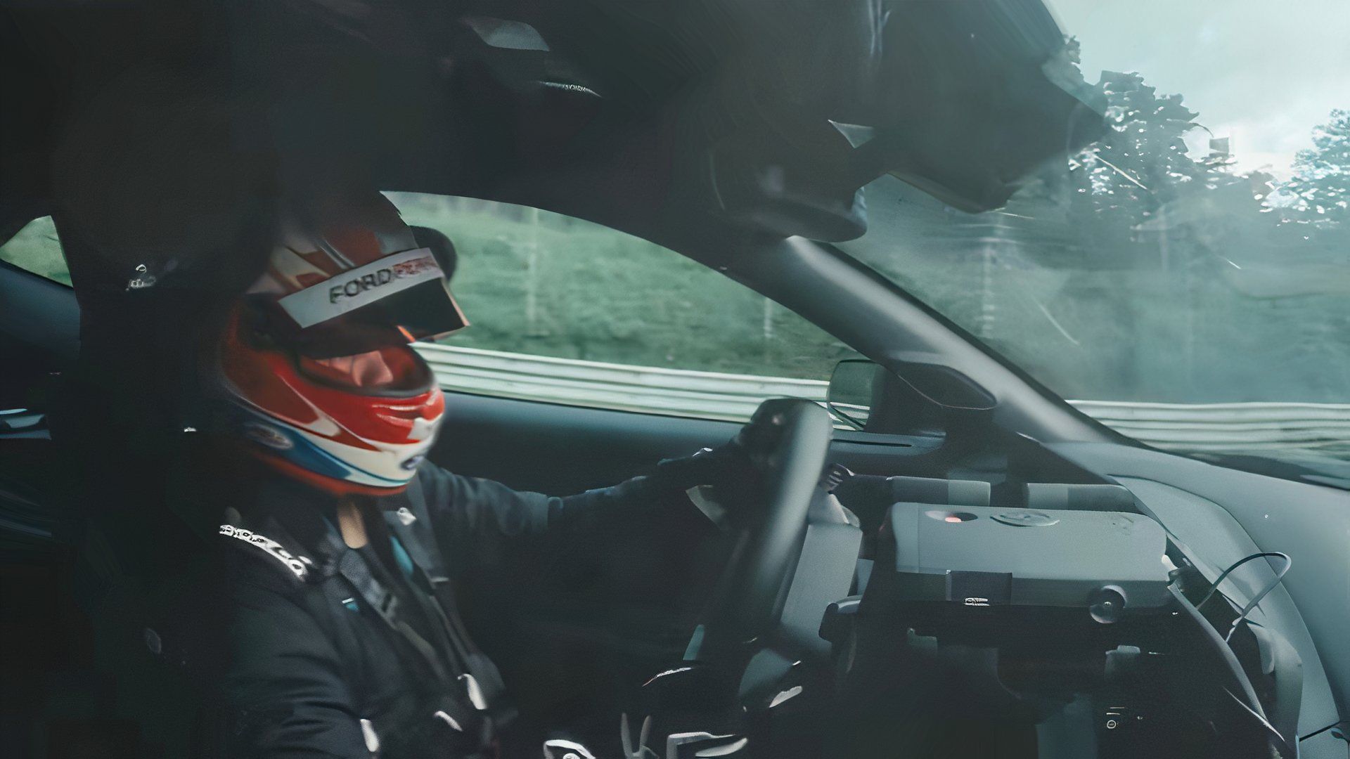 Here's What It's Like To Set A Nurburgring Record In A Ford Mustang GTD