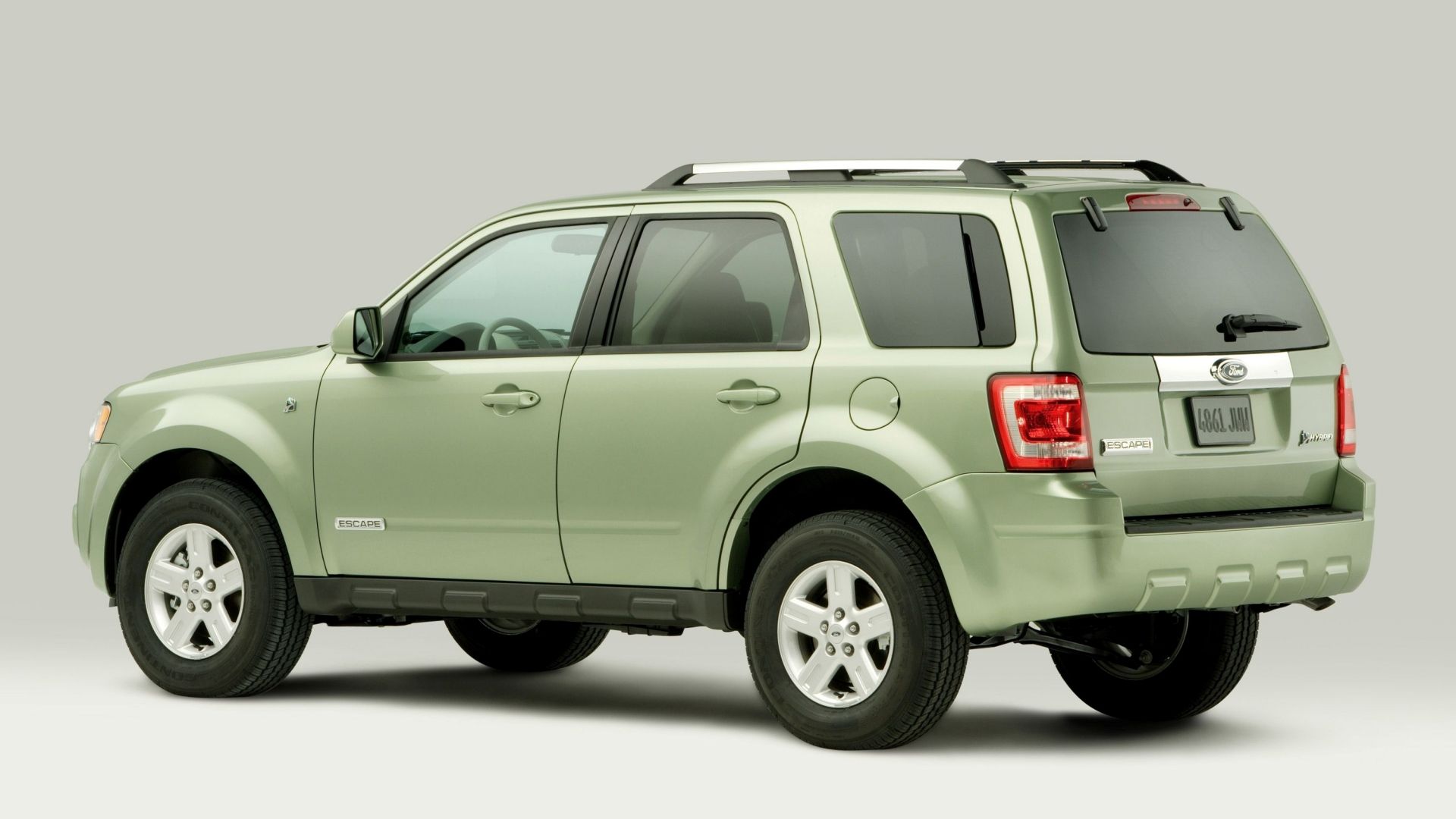 2008 Ford Escape Rear Three-Quarter