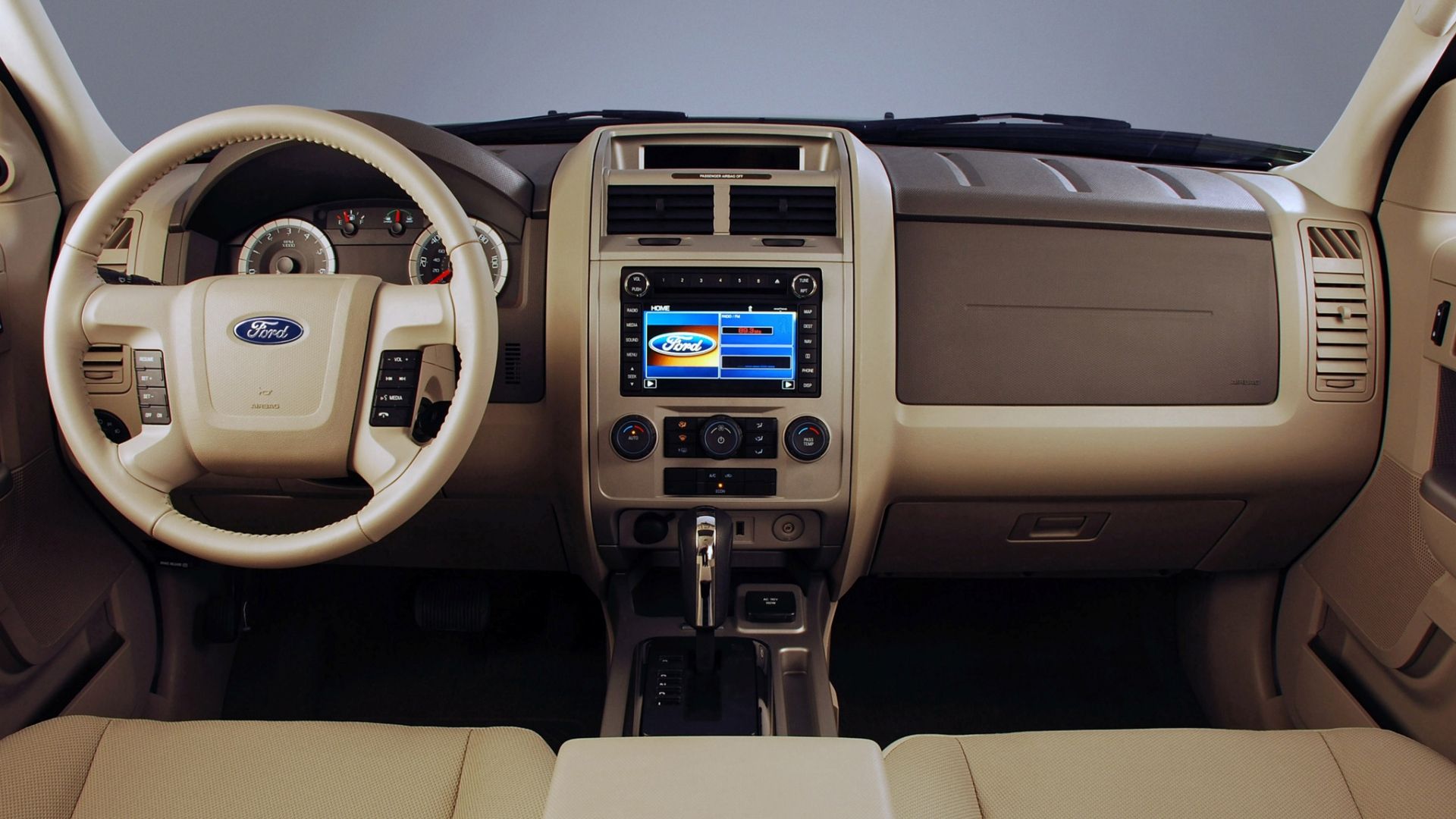 2008 to 2012 Ford Escape Interior