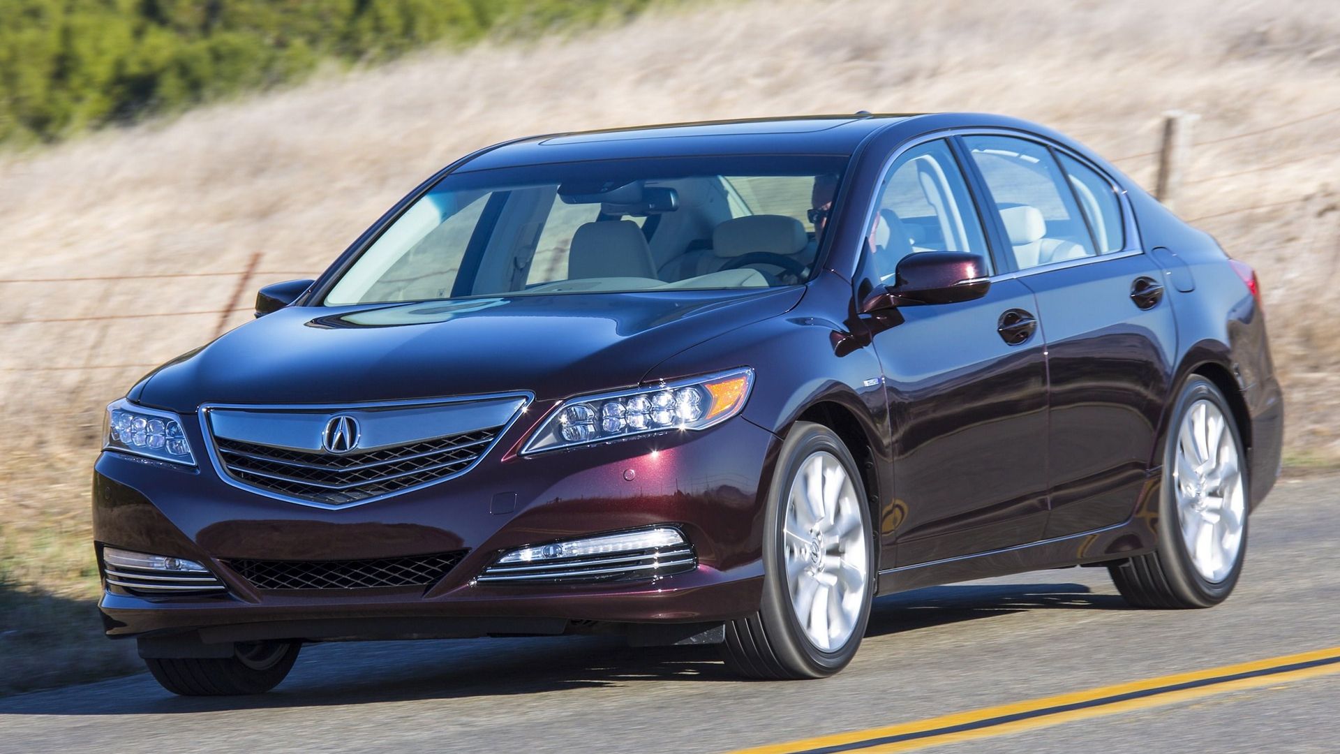 Vermelho 2015 Acura RLX