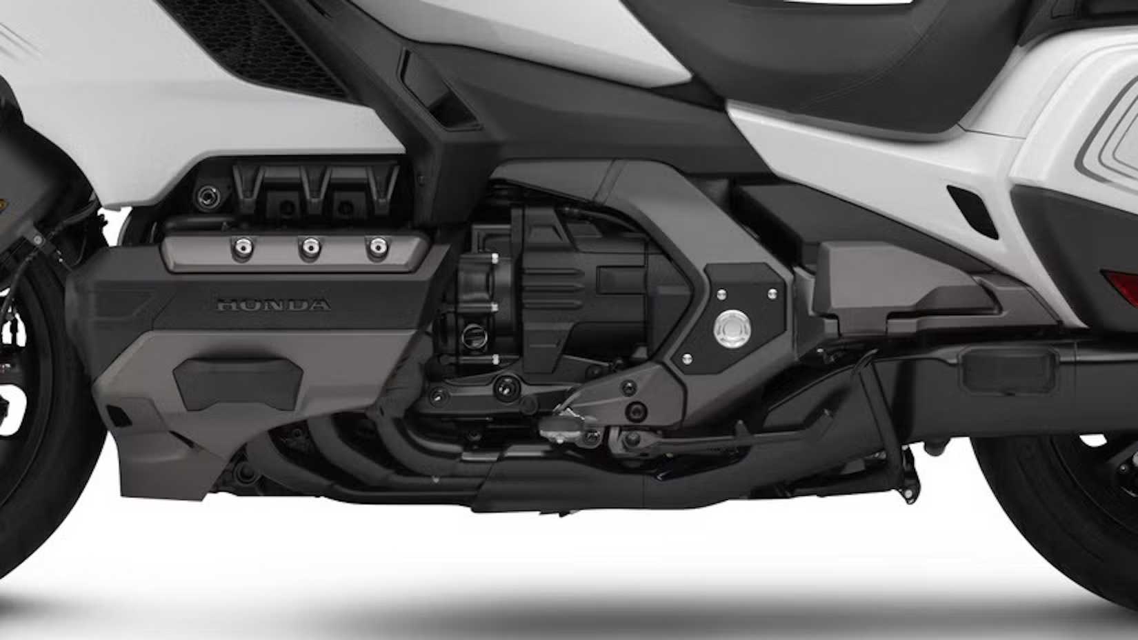 Honda Gold Wing Six Cylinder Engine Close-up Shot