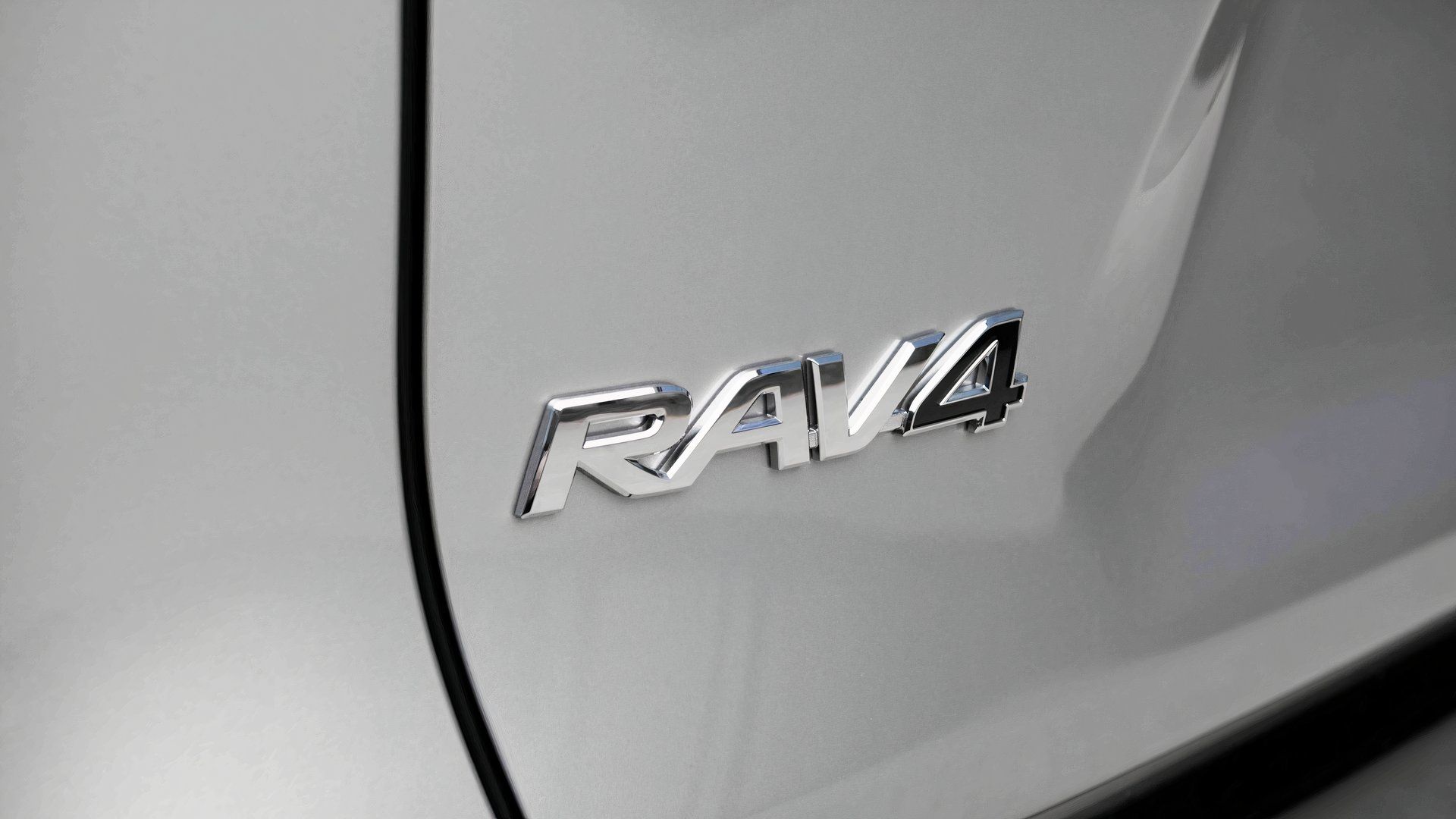 2022 Toyota RAV4 SE Hybrid Close Up Logo