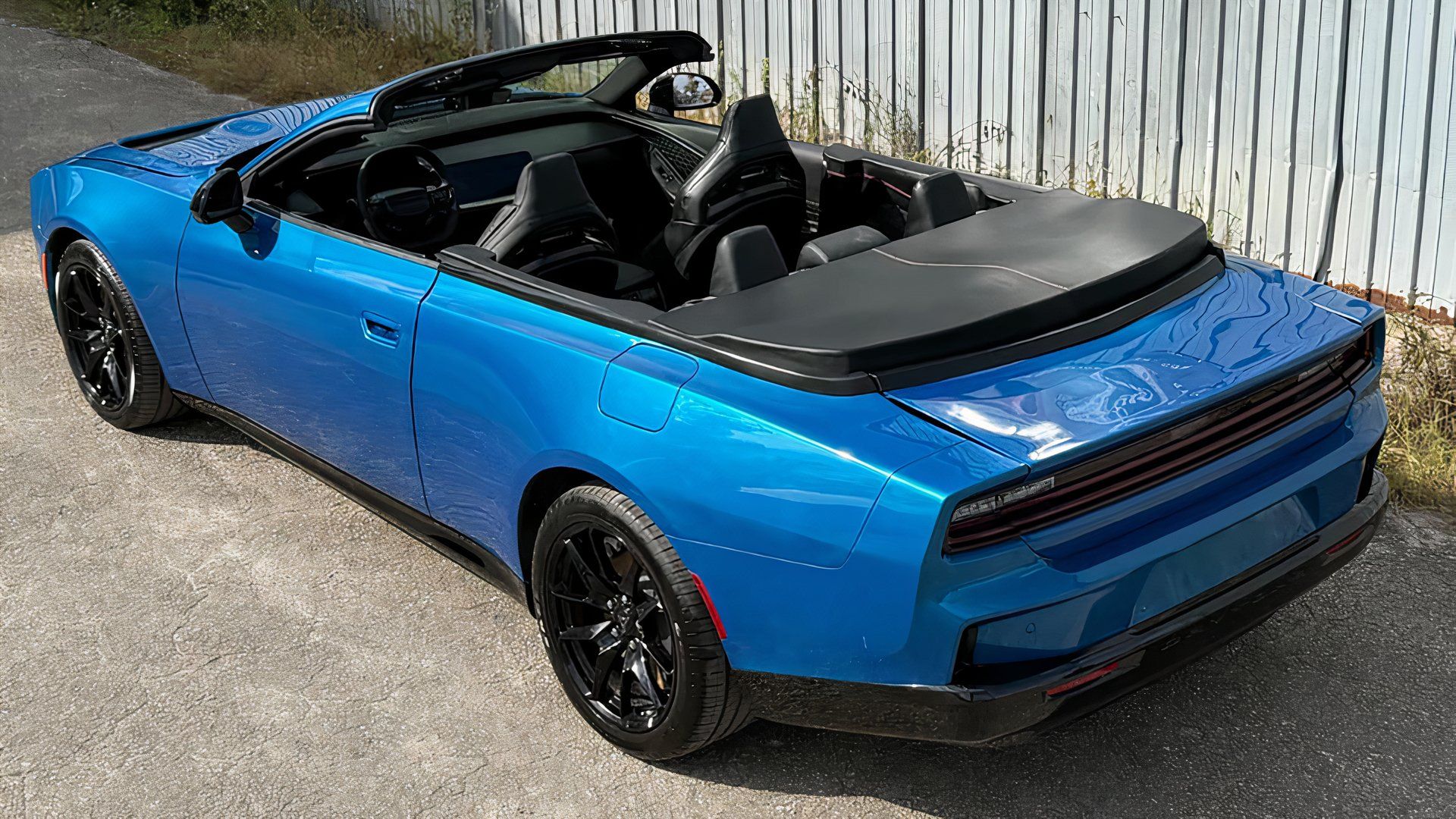 2024 Dodge Charger Daytona EV DropTop conversível personalizado (1)-1