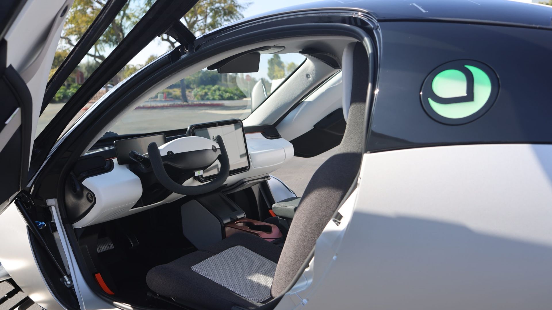 Interior do Aptera sEV 2025