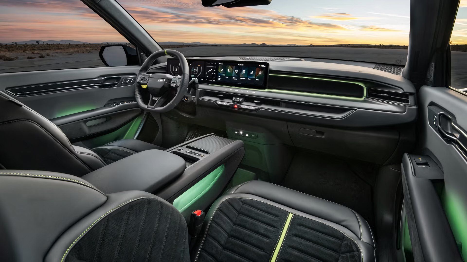 Shot of the 2026 Kia EV9 GT's Interior