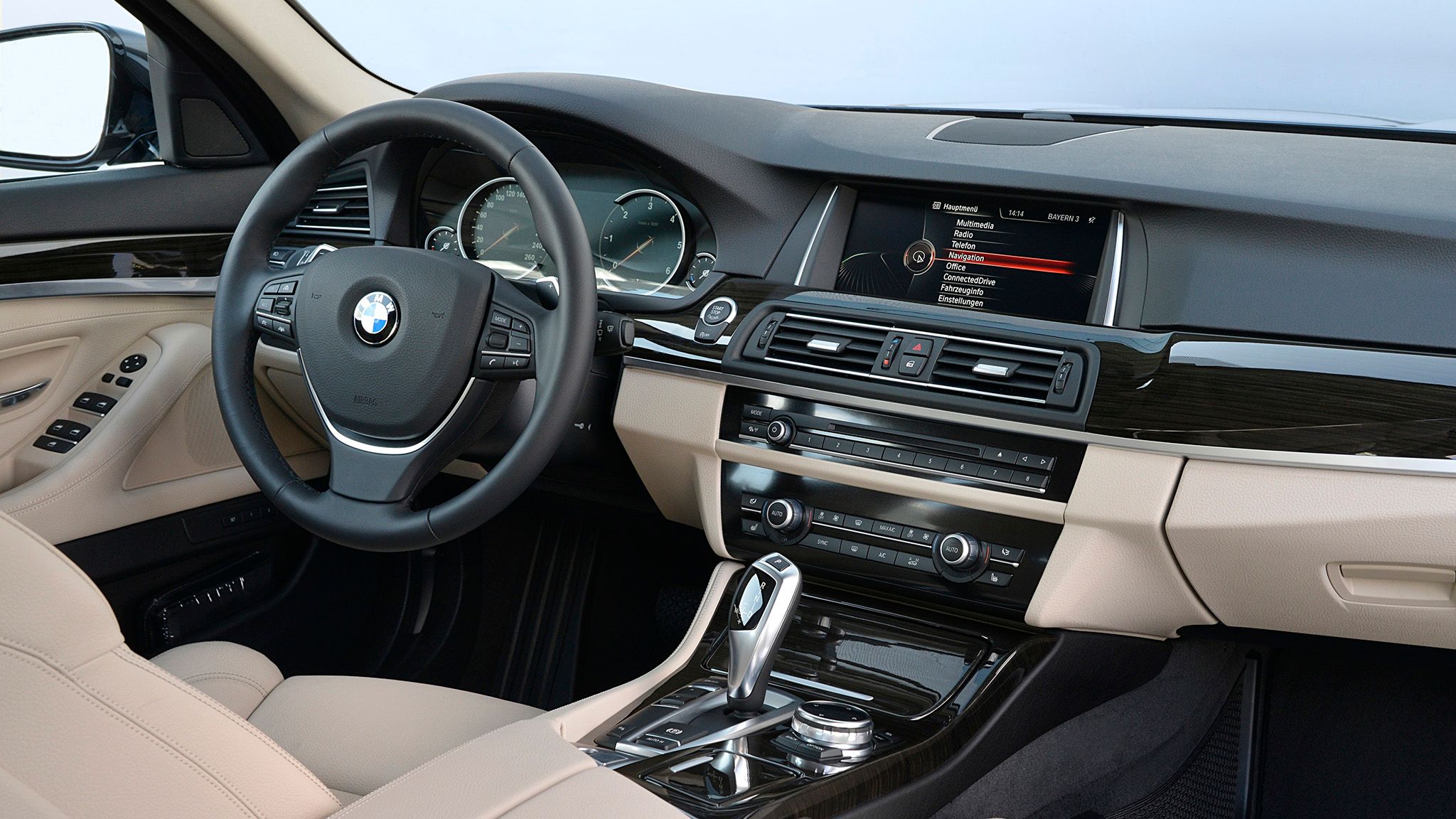 BMW iDrive em 2014 F10 Série 5