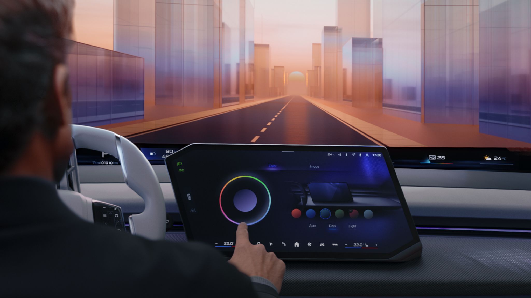 Estreia da visão panorâmica da BMW - 2025 CES (5)