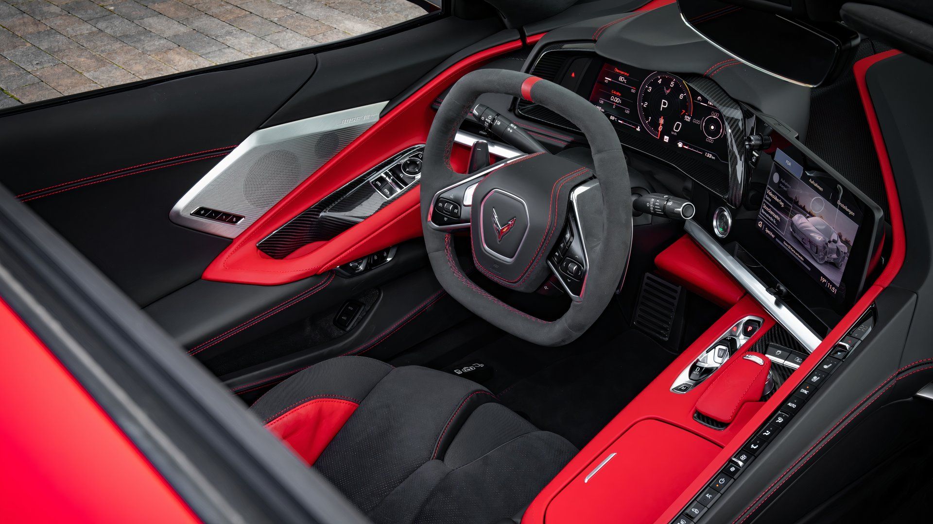 Interior do Chevrolet Corvette