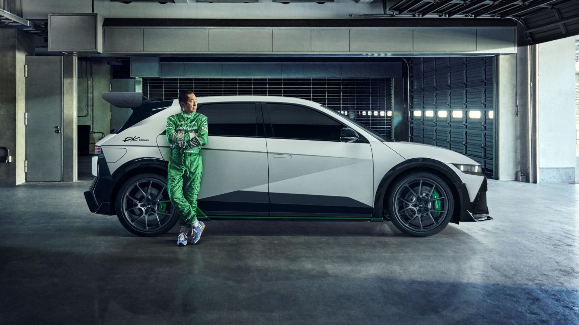 Perfil da edição 2025 Hyundai Ioniq 5 N DK