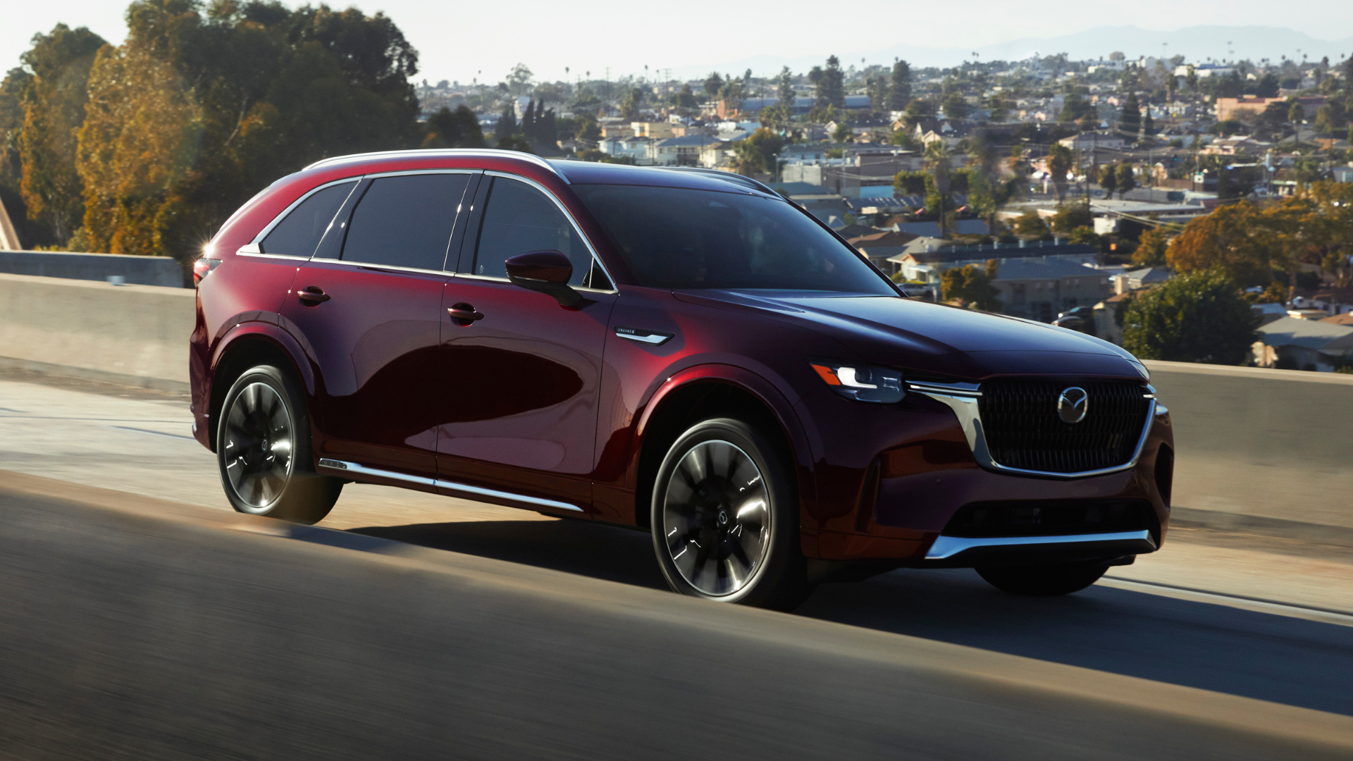 Mazda CX-90 PHEV side shot