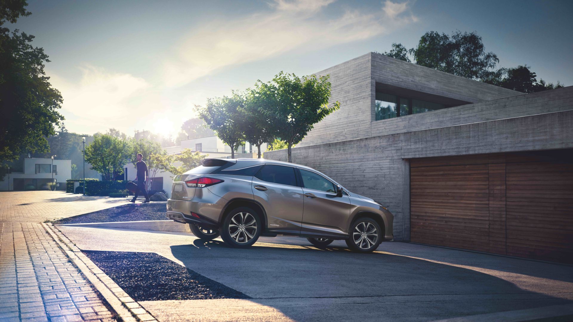 2020-2022 Lexus RX 450h estacionado